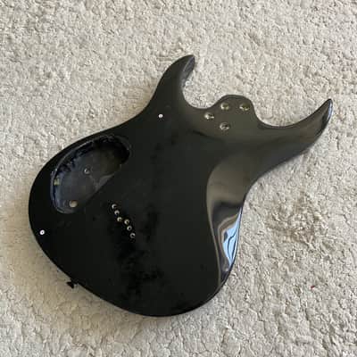 HH Black Electric Guitar Basswood Body DIY Project image 3