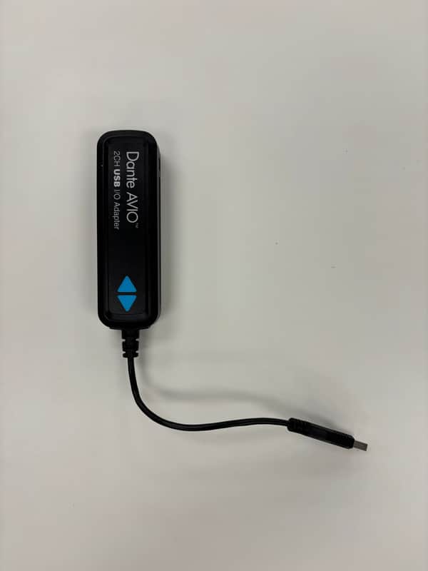 AUDINATE Dante AVIO 2-Channel USB I/O Adapter image 1