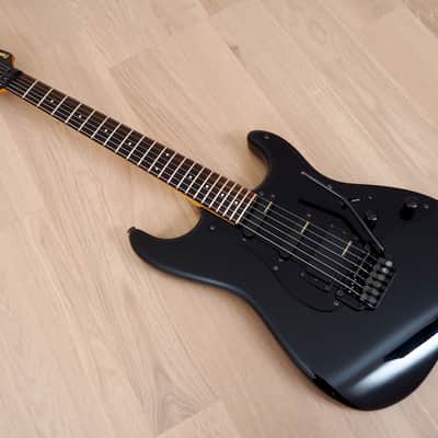1989 Fernandes FST-50 The Function HSS Electric Guitar Black Japan