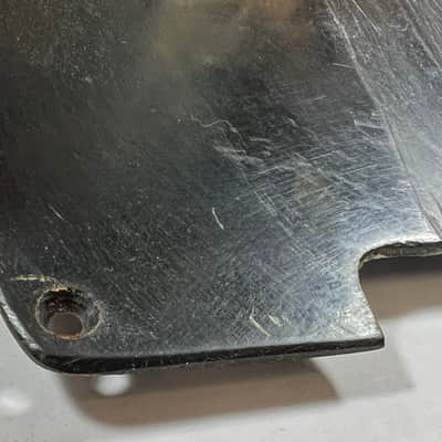 General Vintage Tone Blackguard 1950 - 1952 For Telecaster ®️pickguard phenolic paper bakelite heavy aged - Nitro image 12