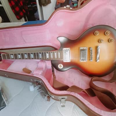 Epiphone Inspired By Gibson Les Paul 1959 Std  Outfit ADB 2022 - Aged Dark Burst image 7