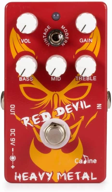 Caline CP-30 Red Devil Heavy Metal Distortion 2024 - Red image 1