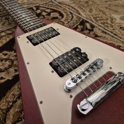Gibson Flying V 2005 - Faded Cherry w HSC image 5