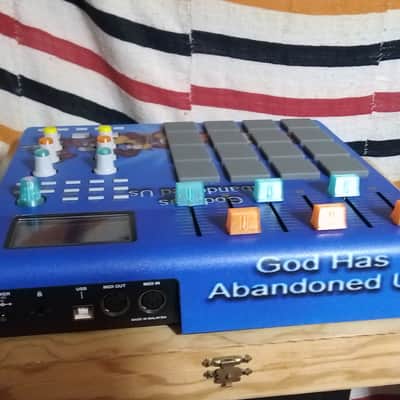 Akai MPD26 w/ Fat Pads custom skin & 3D printed faders image 6