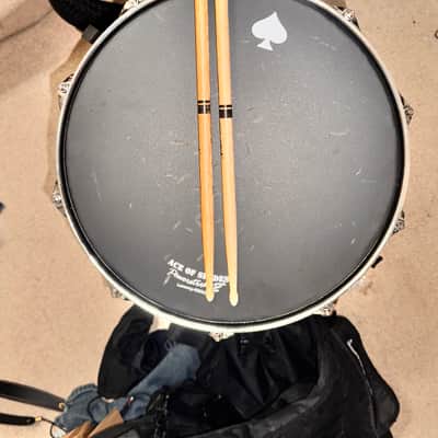 1408 series Snare DrumDepth Charge 8” Deep Shell; This 14 Inch Heavy Snare with an Deep Metal Drum Shell delivers a powerful and resonant sound, the basswood material gives it a punch perfect for punk, hard rock and metal, even gospel! image 11