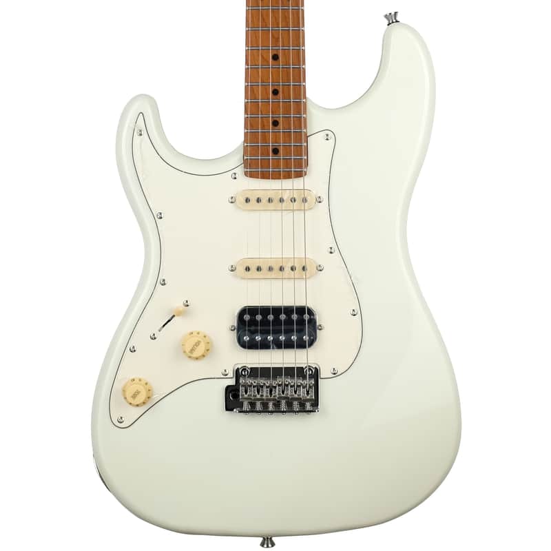 Jet Guitars JS-400 Left Handed Olympic White