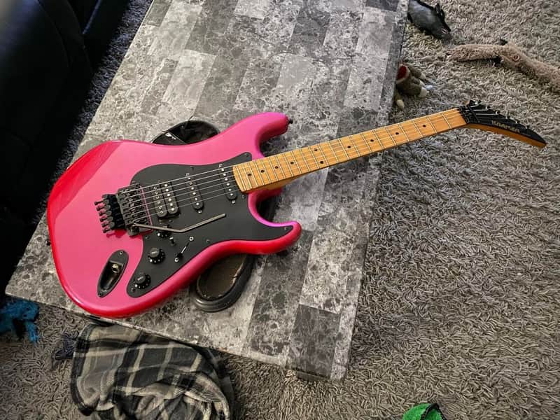 Kramer Pacer Deluxe 1986 - Flip Flop Pink image 1