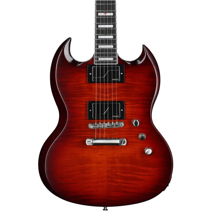 Epiphone SG Prophecy Electric Guitar, Aged Bengal Tiger Burst image 1