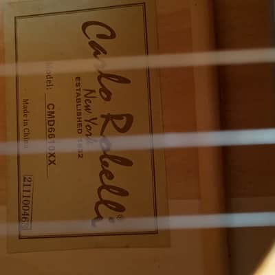 Carlo Robelli Acoustic Guitar w/ Case model CMD6610XX image 10