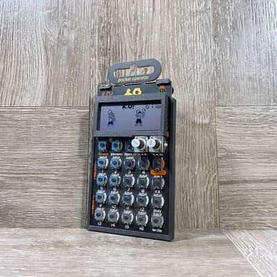 Ultra Minimal Case & LCD Protector for Teenage Engineering Pocket Operators - color BLACK - by KZcraftworks USA image 1