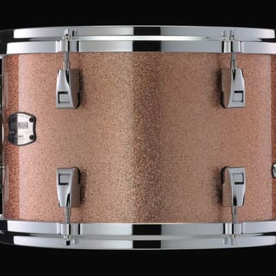 Yamaha AMS-1460 Absolute Hybrid Maple 14x6" Snare Drum - Pink Champagne Sparkle image 2