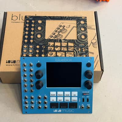 1010MUSIC BLUEBOX Eurorack Compact Digital Mixer - with extra Black panel image 1
