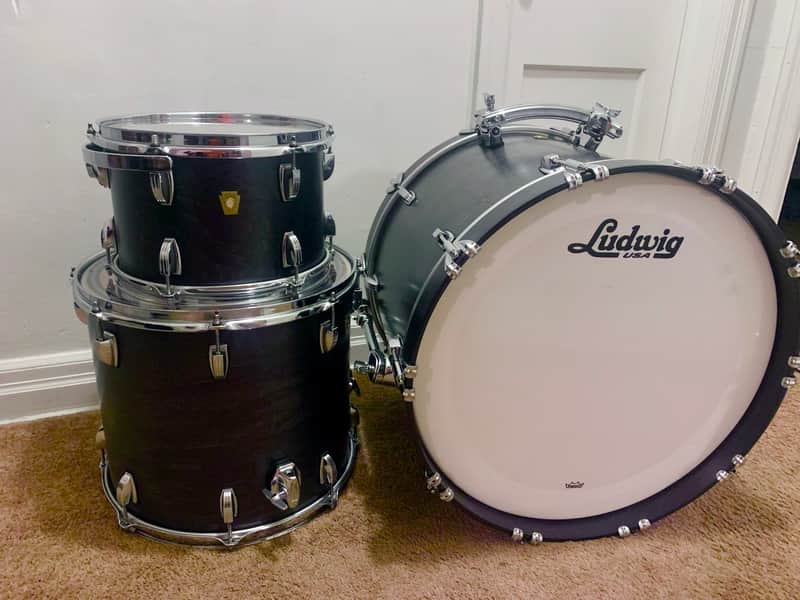 Ludwig Classic Maple Mid 2010’s - Black Charcoal