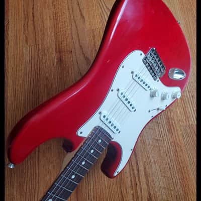 Fender Highway One Stratocaster Left Handed || Transparent Red Lefty image 6