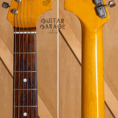 2014 Fender Japan Jazzmaster 62 Vintage Reissue Olympic White Tortoishell - cool MIJ! image 6