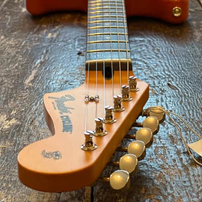 Fender Japan Limited Edition MIJ Cyclone Fiesta Red w/ Docs MIJ image 7