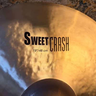 Zildjian K SWEET CRASH 19” 1510 g CLEAN and Sounds Perfect! ANNIVERSARY STAMP! Don’t Pay $500! image 3