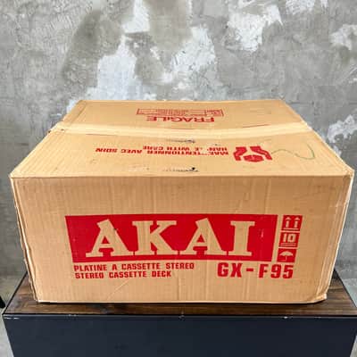 Akai GX-F95 Stereo Cassette Deck New Old Stock 1980’s - Silver image 9