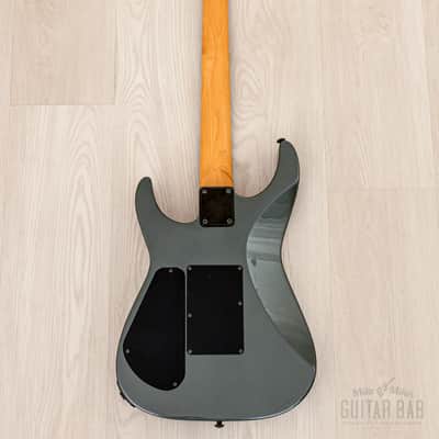1997 Charvel Dinky HH DK24 Ikebe Limited Edition Gunmetal Gray w/ Floyd Rose, Japan image 3