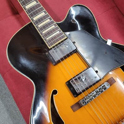Ibanez AF75-BS Artcore - Present - Brown Sunburst image 4