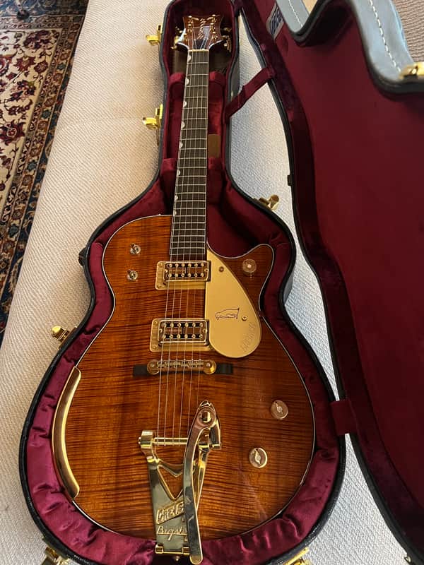 Gretsch Custom Shop Koa Top Penguin Masterbuilt by Steven Stern image 1