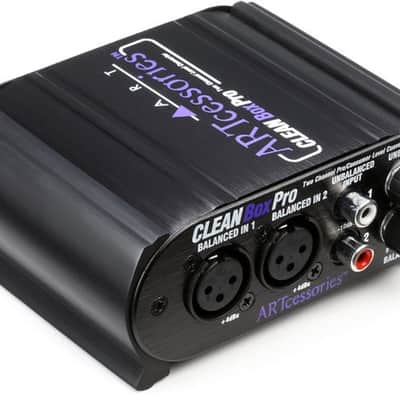 ART CLEANBoxPro 2-channel Balanced / Unbalanced Level Converter image 3
