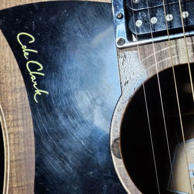 Cole Clark Fat Lady FL2EC-RH-BLBL-Hum Blackwood Acoustic Electric Guitar Right-Handed w/ OHSC image 12