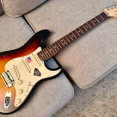 Fender American Stratocaster 60th Anniversary Diamond Edition 2006 Sunburst TIME CAPSULE UNPLAYED! USA Limited Edition Strat Guitar image 2