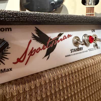 Carr Amplifiers Sportsman 19W Amp Head - Black image 1