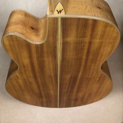 Washburn WJ55SCENS 2015 Jumbo Acoustic/Electric - Natural/Matte image 19