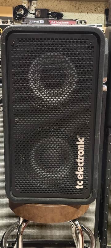 TC Electronic RS210 Vertical Stacking 2x10" 400w Bass Cab 2010s - Black image 1