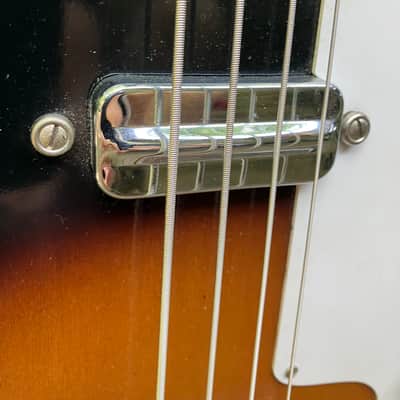 Kay K5915 Electric Bass w/ Original Case - 1960s - Sunburst image 5