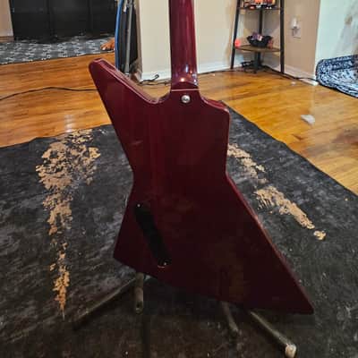 2016 Gibson Explorer T Traditional Guitar Heritage Cherry Nitro Finish image 2