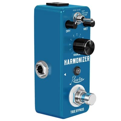 Rowin Harmonizer Guitar Mini Pedal Digital Pitch Effect Signal to Create Harmony/Pitch Shift/Detune LEF-3807, FREE PICKS + HOLDER+ FREE SHIP USA image 7