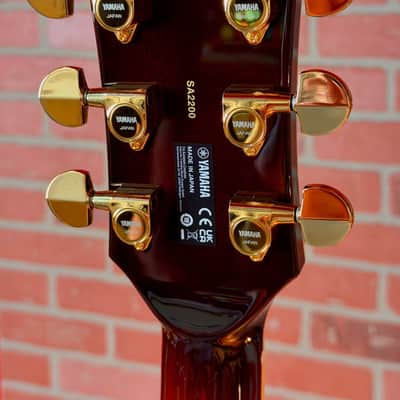 Yamaha SA2200 Violin Semi-Hollow Electric Guitar - Violin Sunburst image 17