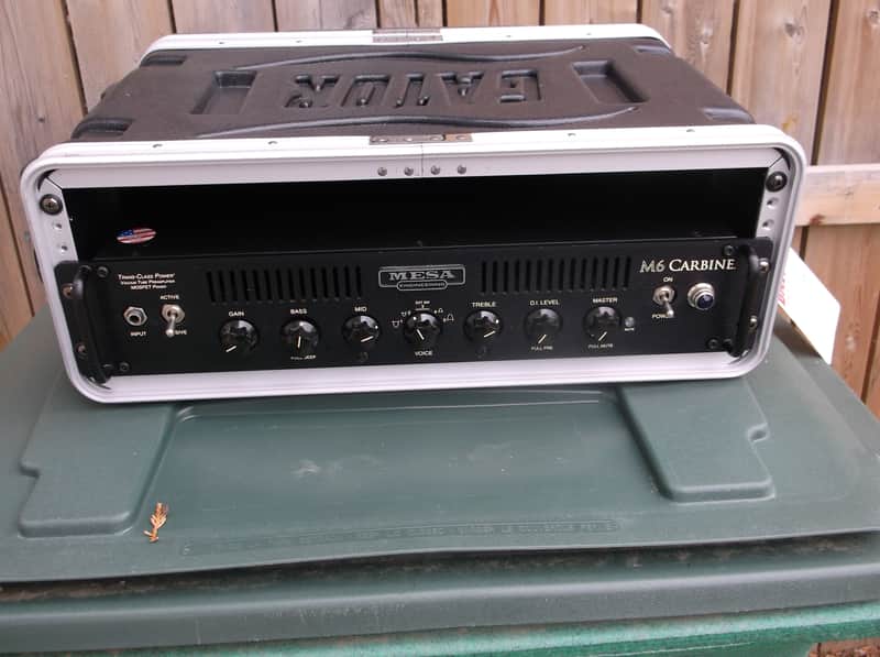 Mesa Boogie M6 Carbine 600-Watt Rackmount Bass Amp Head image 1