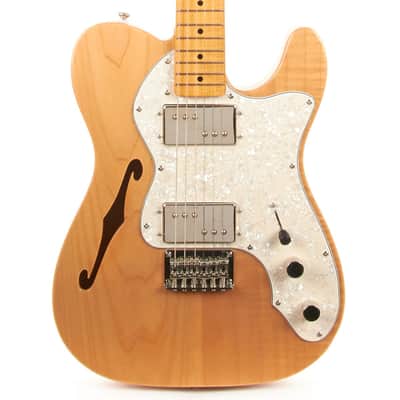 Squier Classic Vibe 70's Telecaster Thinline Electric Guitar Natural image 4