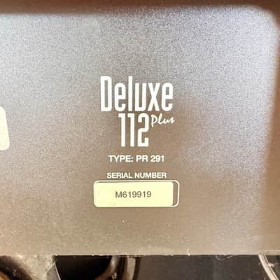 Fender Deluxe 112 Plus 90-Watt 1x12 Solid-State Guitar Combo Amplifier Made in Mexico 1998 image 9