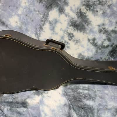 Used 1990's Harmony Korea Dreadnought Pro SEtup New Strings Original Deluxe Soft Shell Case image 13