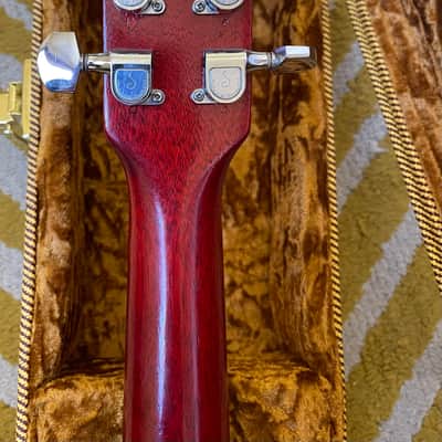 Vintage 1966 Gibson SG Melody Maker Cherry, T Top Neck + SD Pearly Gate Bridge Pickups & Tweed Case image 12