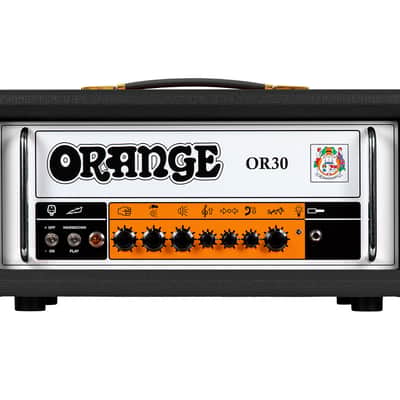 Orange Amplifiers OR30H 30-Watt Tube Guitar Head - Black - Open Box image 1
