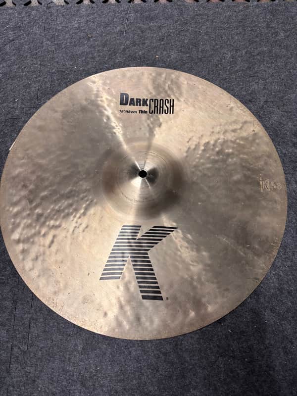 Zildjian 19" K Series Dark Thin Crash Cymbal 1993 - Present - Traditional