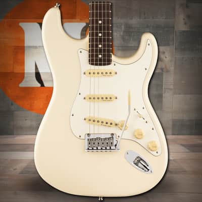 Fender Jeff Beck Stratocaster Rosewood Fingerboard - Olympic White image 1