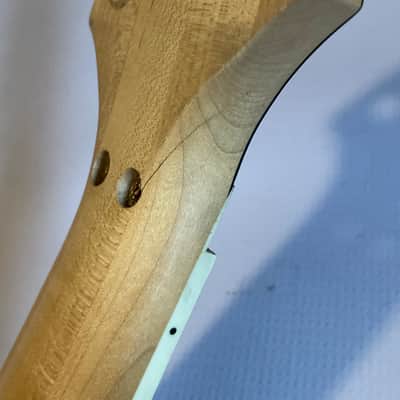 2000's Indonesian Ibanez RGR320EX Red Arctic Frost Wizard II 24 Fret Guitar Neck Floyd Ready (Locking Nut Cracks) image 18