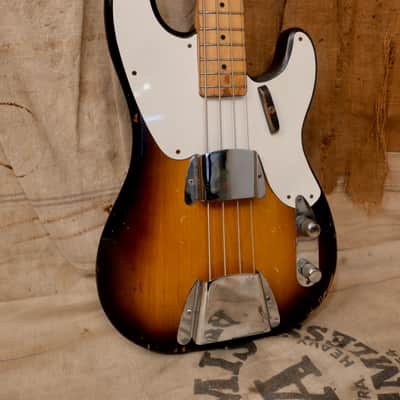 Fender Precision Bass 1957 - Sunburst image 7