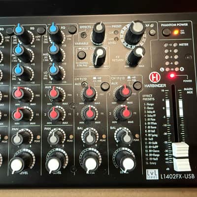 Harbinger LV14 14-Channel Mixer 2020 Black image 2