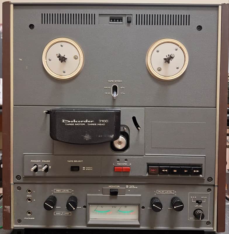 Dokorder 7100 Three motor, Three head Reel to reel Recorder image 1