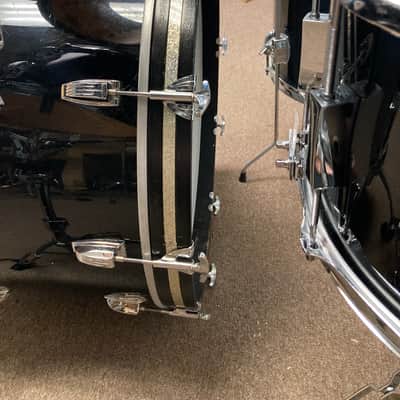 Ludwig Classic Maple 6 Ply 1980s Black Cortex image 7