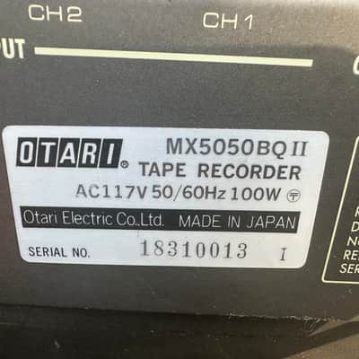 Otari Mx5050 BQll image 5