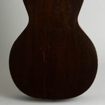 Kalamazoo Sport Model KG 3/4 Flat Top Acoustic Guitar (1937), ser. #587C, original black chipboard case. image 4